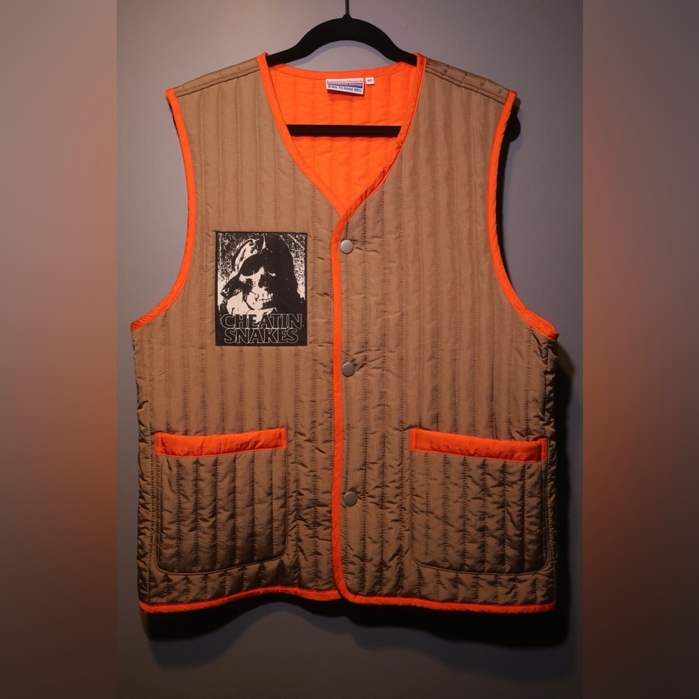 Cheatin Snakes Puffer Vest